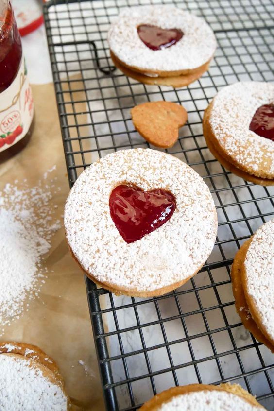 Biscuits sablés Saint Valentin